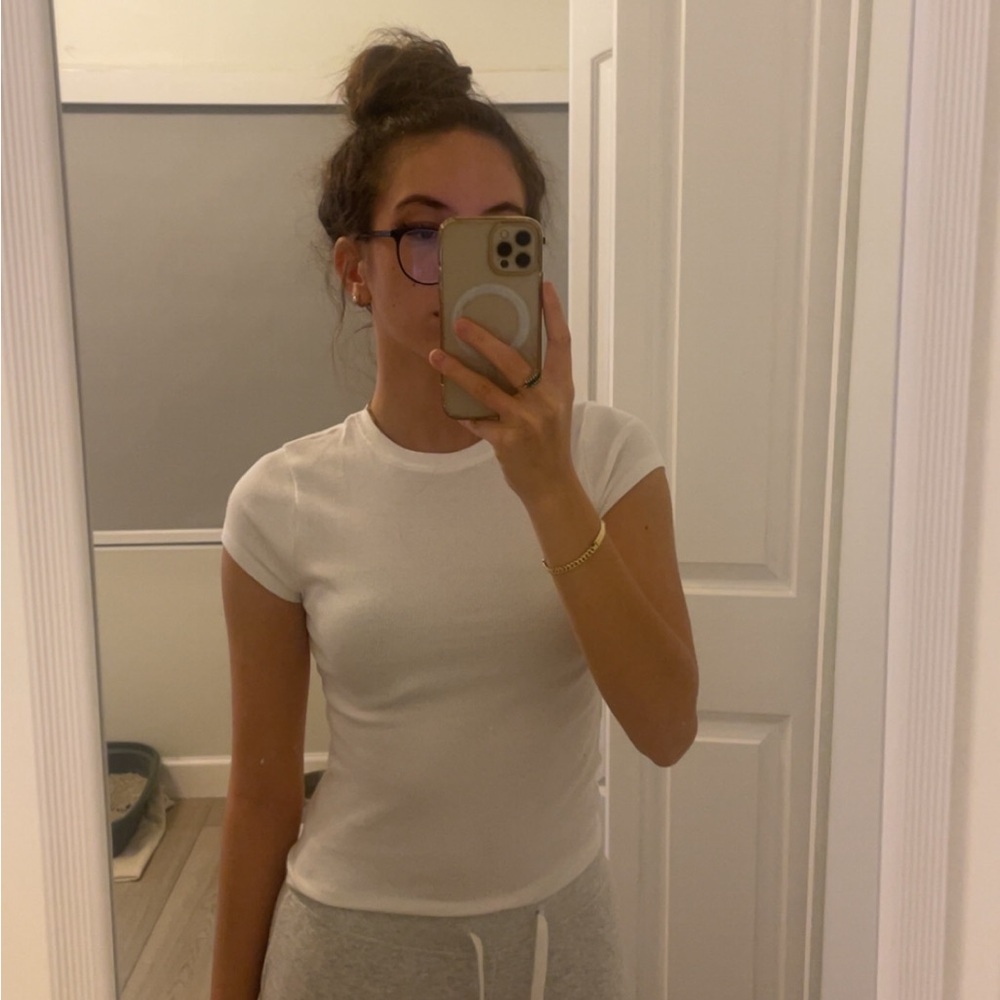 Classic White Women's Top